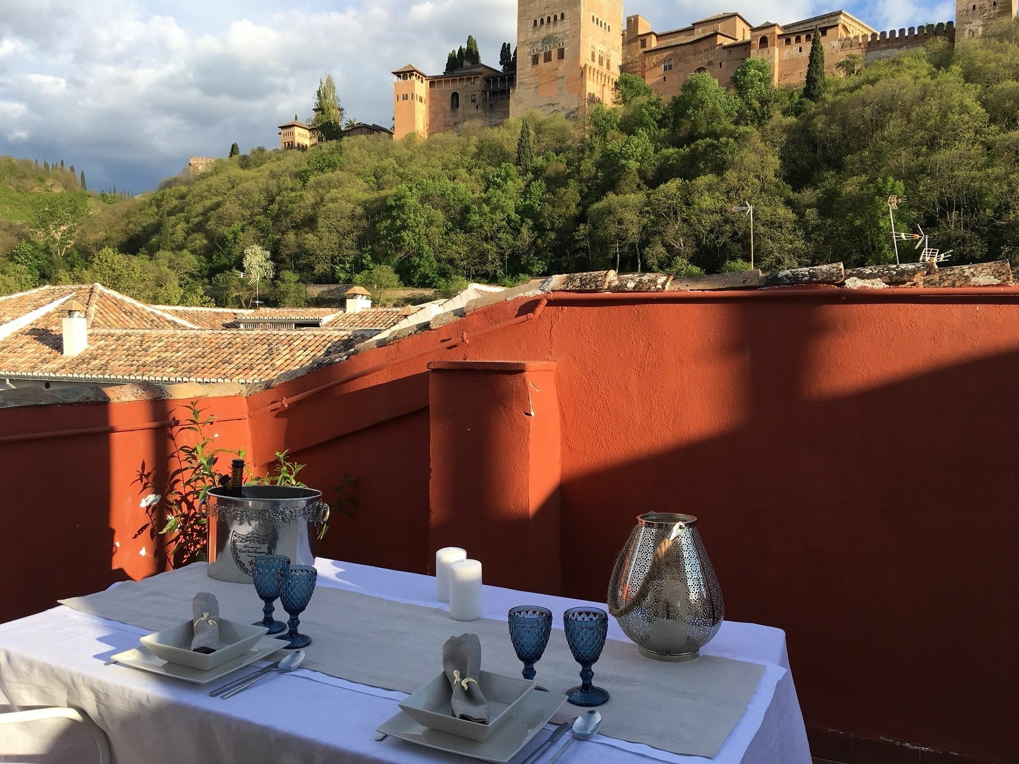 Apartamentos Mirador Alhambra กรานาดา ภายนอก รูปภาพ